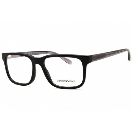 Emporio Armani Men's Eyeglasses - Black Rectangular Full Rim Frame | 0EA3218 5017 ,