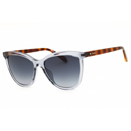 Fossil Women's Sunglasses - Crystal Grey Plastic Full Rim Frame | FOS 2115/G/S 63M ,