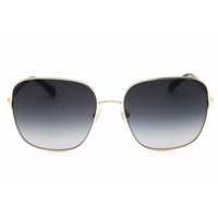 Fossil Women's Sunglasses - Rectangular Light Gold Metal Frame | FOS 2133/G/S 3YG ,