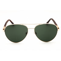 Fossil Men's Sunglasses - Aviator Light Gold Metal Full Rim Frame | FOS 3101/S 3YG ,