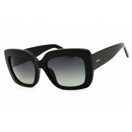 Fossil Women's Sunglasses - Rectangular Shape Black Plastic Frame | FOS 3158/S 807 ,