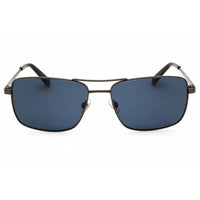 Fossil Men's Sunglasses - Dark Ruthenium Metal Full Rim Frame | FOS 3161/G/S R80 ,