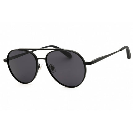 Fossil Men's Sunglasses - Aviator Shape Matte Black Metal Frame | FOS 3171/G/S 003 ,