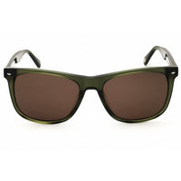 Fossil Men's Sunglasses - Crystal Green Plastic Full Rim Frame | Fos 2062/S 00OX 70 ,