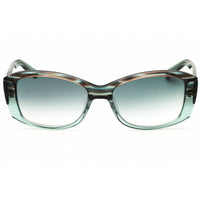 Fossil Women's Sunglasses - Teal Blue Plastic Rectangular Frame | FOS 2138/S 05MZ 9K ,