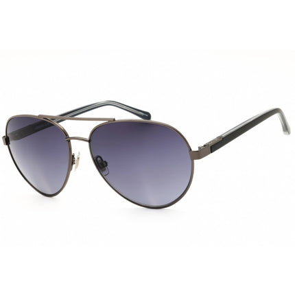 Fossil Men's Sunglasses - Dark Ruthenium Aviator Full Rim Frame | FOS 3101/S 0KJ1 9O ,