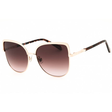 Fossil Women's Sunglasses - Red/Gold Cat Eye Full Rim Frame | FOS 3126/G/S 0AU2 HA ,