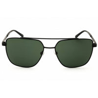 Fossil Men's Sunglasses - Matte Black Metal Rectangular Frame | FOS 3129/G/S 0003 QT ,