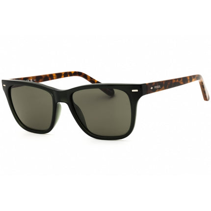 Fossil Men's Sunglasses - Crystal Green Rectangular Shape Frame | FOS 3149/G/S 00OX QT ,