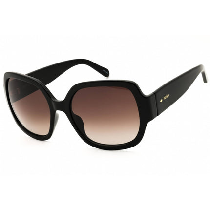 Fossil Women's Sunglasses - Black Plastic Oversized Shape Frame | FOS 3151/G/S 0807 HA ,
