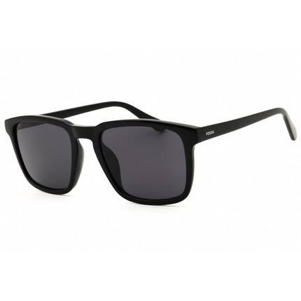 Fossil Men's Sunglasses - Black Rectangular Shape Full Rim Frame | FOS 3157/S 0807 IR ,