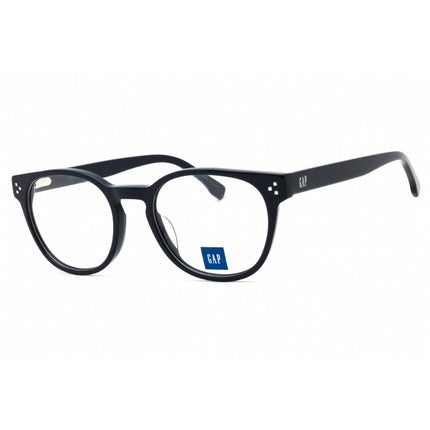 Gap Men's Eyeglasses - Navy Blue Acetate Round Shape Full Rim Frame | VGP005 0NAV ,