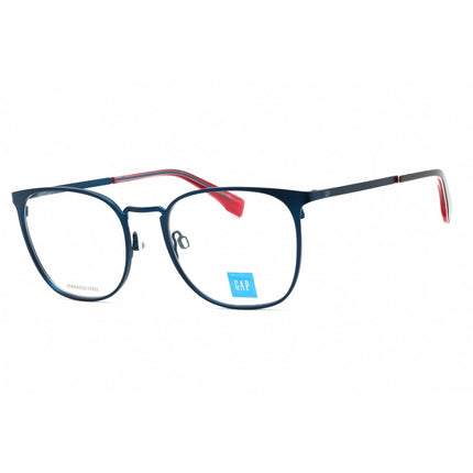 Gap Men's Eyeglasses - Navy Blue Metal Round Shape Full Rim Frame | VGP007 0NAV ,