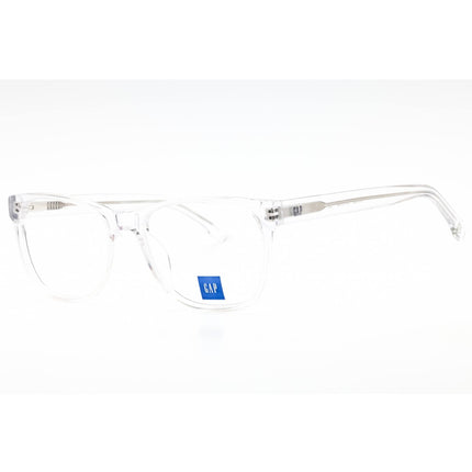 Gap Men's Eyeglasses - Crystal Acetate Rectangular Shape Full Rim Frame | VGP008 0CRY ,