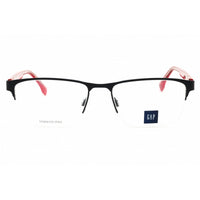 Gap Men's Eyeglasses - Navy Blue Metal Rectangular Shape Half Rim Frame | VGP012 0NAV ,