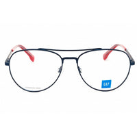 Gap Men's Eyeglasses - Navy Blue Metal Aviator Shape Full Rim Frame | VGP020 0NAV ,