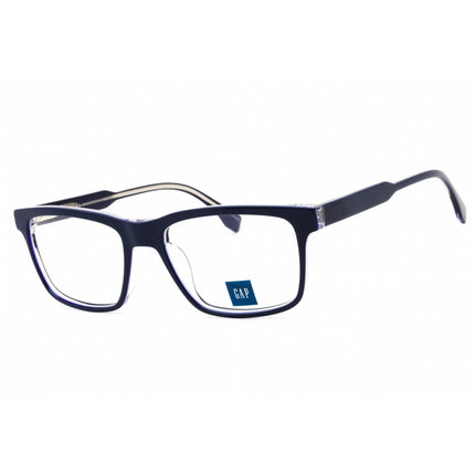 Gap Men's Eyeglasses - Blue Navy Acetate Rectangular Full Rim Frame | VGP024 0NAV ,