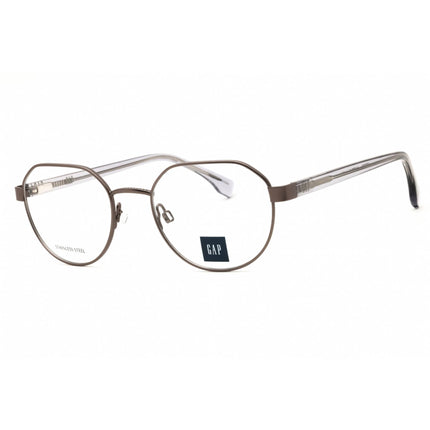 Gap Men's Eyeglasses - Shiny Gunmetal Metal Round Shape Full Rim Frame | VGP030 0GUN ,