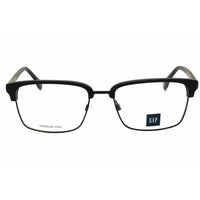 Gap Men's Eyeglasses - Matte Black Metal Rectangular Full Rim Frame | VGP031 0BLA ,