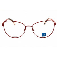 Gap Women's Eyeglasses - Burgundy Metal Cat Eye Shape Full Rim Frame | VGP044 X726 ,