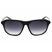 Guess Men's Sunglasses - Shiny Black Injected Propionate Oval Frame | GU00057 01B ,