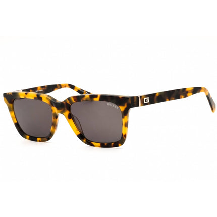 Guess Men's Sunglasses - Havana Acetate Rectangular Full Rim Frame | GU00064 52N ,