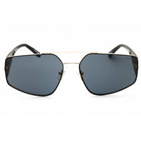 Guess Men's Sunglasses - Black/Gold Metal Rectangular Full Rim Frame | GU00091 05A ,