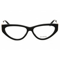 Guess Women's Eyeglasses - Shiny Black Acetate Cat Eye Full Rim Frame | GU2911 001 ,