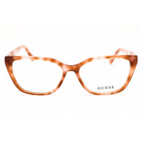 Guess Women's Eyeglasses - Beige Acetate Cat Eye Full Shape Rim Frame | GU2941 059 ,