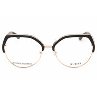 Guess Women's Eyeglasses - Grey/Gold Injected Propionate Round Frame | GU2947 020 ,