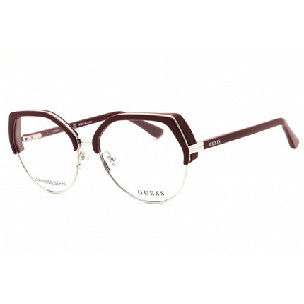 Guess Women's Eyeglasses - Shiny Bordeaux Injected Propionate Frame | GU2947 069 ,