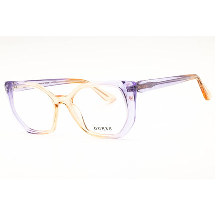 Guess Women's Eyeglasses - Lilac/Beige Acetate Cat Eye Full Rim Frame | GU2966 080 ,