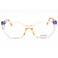 Guess Women's Eyeglasses - Lilac/Beige Acetate Cat Eye Full Rim Frame | GU2966 080 ,