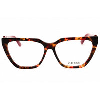 Guess Women's Eyeglasses - Bordeaux/Brown Acetate Cat Eye Shape Frame | GU2985 071 ,
