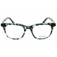 Guess Men's Eyeglasses - Blue Acetate Rectangular Full Rim Frame | GU50092-H 092 ,
