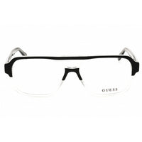 Guess Men's Eyeglasses - Black/Clear Acetate Rectangular Shape Frame | GU50093 005 ,