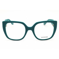 Guess Women's Eyeglasses - Matte Turquoise Cat Eye Full Rim Frame | GU50118 088 ,