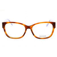 Guess Women's Eyeglasses - Blonde Havana Acetate Rectangular Frame | GU50120 053 ,