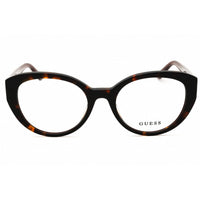 Guess Women's Eyeglasses - Dark Havana Acetate Cat Eye Full Rim Frame | GU50127 052 ,