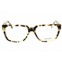 Guess Men's Eyeglasses - Light Green Acetate Rectangular Shape Frame | GU50150 095 ,