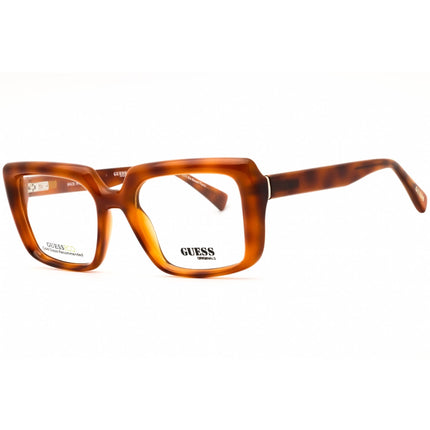 Guess Women's Eyeglasses - Blonde Havana Oversized Full Rim Frame | GU50152 053 ,