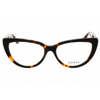 Guess Women's Eyeglasses - Dark Havana Acetate Cat Eye Full Rim Frame | GU50175 052 ,