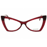 Guess Women's Eyeglasses - Bordeaux Acetate Cat Eye Full Rim Frame | GU50178 071 ,