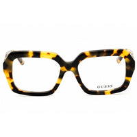 Guess Women's Eyeglasses - Blonde Havana Acetate Rectangular Frame | GU50226 053 ,