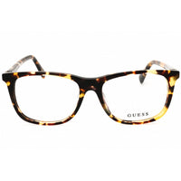 Guess Unisex Eyeglasses - Blonde Havana Acetate Rectangular Frame | GU5223 053 ,