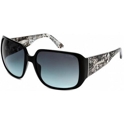 Guess Women's Sunglasses - Black Injected Propionate Oversized Frame | GU7682 01B ,
