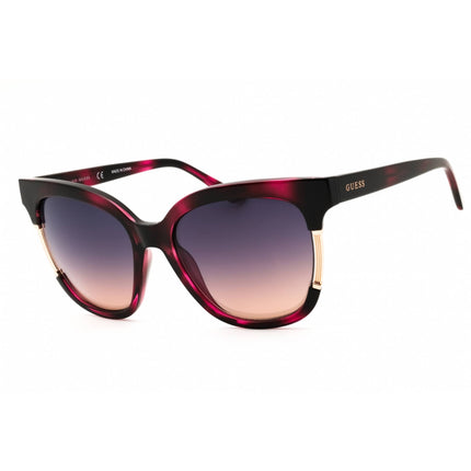 Guess Women's Sunglasses - Violet/Burgundy Cat Eye Full Rim Frame | GU7726 83Z ,