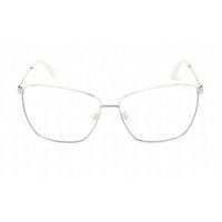 Guess Women's Sunglasses - Shiny Dark Nickeltin Metal Cat Eye Frame | GU7745 10C ,