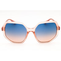 Guess Women's Sunglasses - Pink Injected Propionate Oversized Frame | GU7773 74W ,