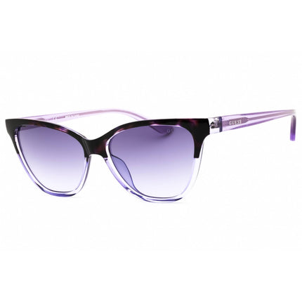 Guess Women's Sunglasses - Violet Injected Propionate Cat Eye Frame | GU7777 83Z ,
